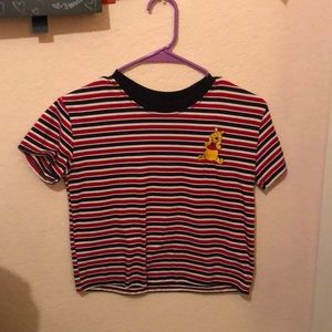 Cropped Winnie the Pooh top